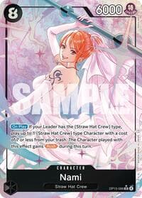 Nami (OP15-086) (Alternate Art) - Adventure on Kami's Island - One Piece Card Game card