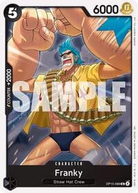 Franky - Adventure on Kami's Island - One Piece Card Game card