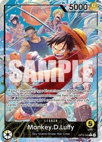 Monkey.D.Luffy (OP15-098) (Alternate Art) - Adventure on Kami's Island - One Piece Card Game card