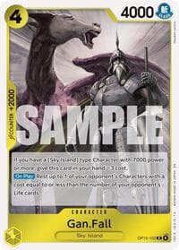 Gan.Fall - Adventure on Kami's Island - One Piece Card Game card