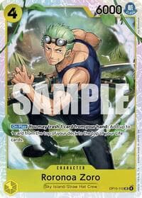 Roronoa Zoro (OP15-113) - Adventure on Kami's Island - One Piece Card Game card