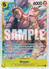 Wyper - Adventure on Kami's Island - One Piece Card Game card