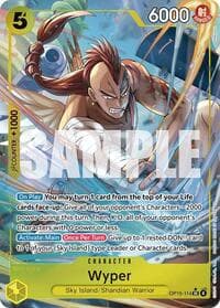 Wyper (Alternate Art) - Adventure on Kami's Island - One Piece Card Game card