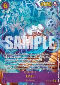 Enel (OP15-118) (Alternate Art) - Adventure on Kami's Island - One Piece Card Game card