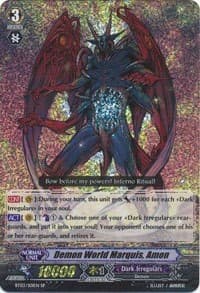 Demon World Marquis, Amon - BT03: Demonic Lord Invasion - Cardfight Vanguard card