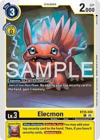 Elecmon - Dual Revolution - Digimon Card Game card