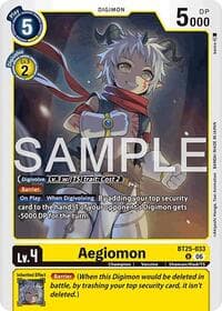 Aegiomon - Dual Revolution - Digimon Card Game card