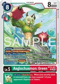 Aegiochusmon: Green - Dual Revolution - Digimon Card Game card
