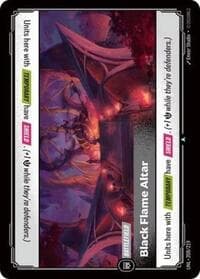 Black Flame Altar - Unleashed - Riftbound: League of Legends Trading Card Game card