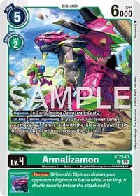 Armalizamon - Starter Deck 23: Beatbreak - Digimon Card Game card