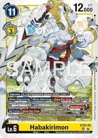 Habakirimon - Starter Deck 23: Beatbreak - Digimon Card Game card