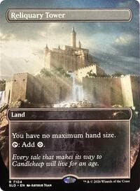 Reliquary Tower (7104) - Secret Lair Drop Series - Magic: The Gathering card
