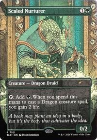 Scaled Nurturer - Secret Lair Drop Series - Magic: The Gathering card