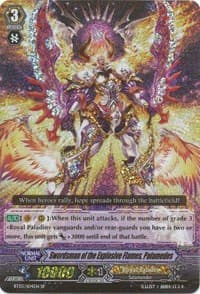 Swordsman of the Explosive Flames, Palamedes - BT03: Demonic Lord Invasion - Cardfight Vanguard card