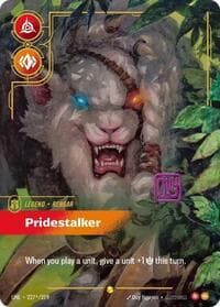 Rengar, Pridestalker (Signature) - Unleashed - Riftbound: League of Legends Trading Card Game card