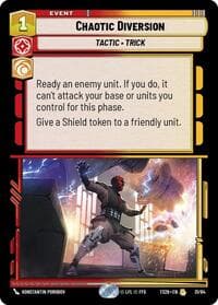 Chaotic Diversion - Twin Suns - Star Wars: Unlimited card