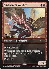 Slickshot Show-Off (Top 8) - Game Day & Store Championship Promos - Magic: The Gathering card