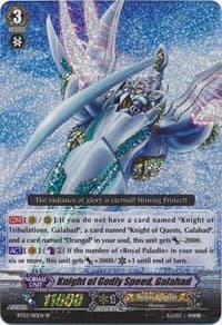 Knight of Godly Speed, Galahad - BT03: Demonic Lord Invasion - Cardfight Vanguard card