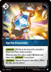 Sprite Fountain - Unleashed - Riftbound: League of Legends Trading Card Game card