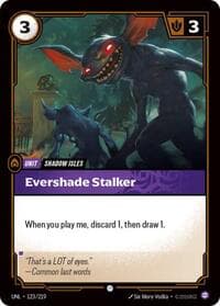 Evershade Stalker - Unleashed - Riftbound: League of Legends Trading Card Game card
