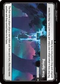 Star Spring - Unleashed - Riftbound: League of Legends Trading Card Game card