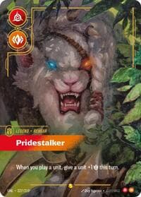 Rengar, Pridestalker (Overnumbered) - Unleashed - Riftbound: League of Legends Trading Card Game card