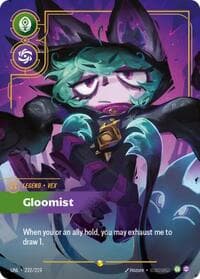 Vex, Gloomist (Overnumbered) - Unleashed - Riftbound: League of Legends Trading Card Game card