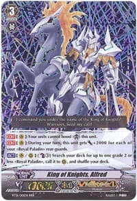 King of Knights, Alfred - BT01: Descent of the King of Knights - Cardfight Vanguard card