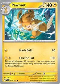 Pawmot - Deck Exclusives - Pokemon card