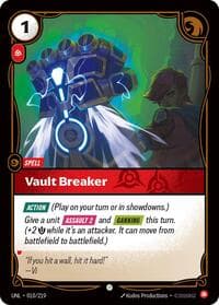 Vault Breaker - Unleashed - Riftbound: League of Legends Trading Card Game card