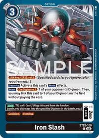Iron Slash - Dual Revolution - Digimon Card Game card