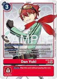 Dan Yuki - Dual Revolution - Digimon Card Game card