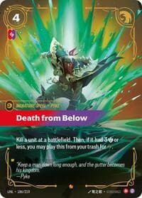 Death from Below - Unleashed - Riftbound: League of Legends Trading Card Game card