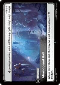 Abandoned Hall - Unleashed - Riftbound: League of Legends Trading Card Game card