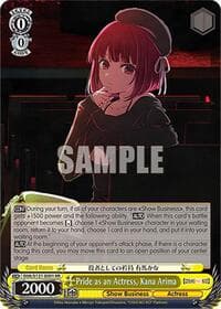 Pride as an Actress, Kana Arima - [OSHI NO KO] Vol.2 - Weiss Schwarz card