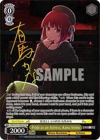 Pride as an Actress, Kana Arima (SP) - [OSHI NO KO] Vol.2 - Weiss Schwarz card