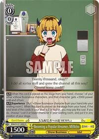 Becoming a Popular Streamer, MEMcho - [OSHI NO KO] Vol.2 - Weiss Schwarz card