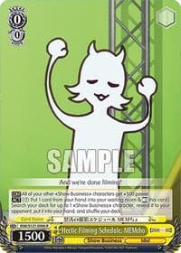 Hectic Filming Schedule, MEMcho - [OSHI NO KO] Vol.2 - Weiss Schwarz card