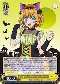Happy Halloween! MEMcho - [OSHI NO KO] Vol.2 - Weiss Schwarz card