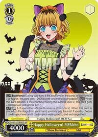 Happy Halloween! MEMcho (SR) - [OSHI NO KO] Vol.2 - Weiss Schwarz card