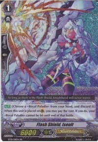 Flash Shield, Iseult - BT01: Descent of the King of Knights - Cardfight Vanguard card
