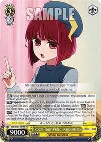 Room Tour Video, Kana Arima (SR) - [OSHI NO KO] Vol.2 - Weiss Schwarz card