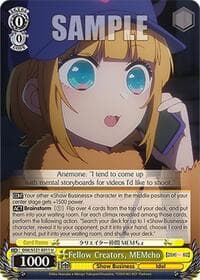 Fellow Creators, MEMcho - [OSHI NO KO] Vol.2 - Weiss Schwarz card