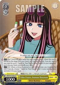Video Creator, Anemone Monemone - [OSHI NO KO] Vol.2 - Weiss Schwarz card