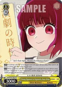 Strong Opponent in Arguments, Kana Arima - [OSHI NO KO] Vol.2 - Weiss Schwarz card