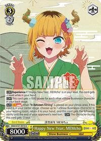 Happy New Year, MEMcho - [OSHI NO KO] Vol.2 - Weiss Schwarz card
