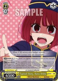 Typical Story, Kana Arima (SR) - [OSHI NO KO] Vol.2 - Weiss Schwarz card