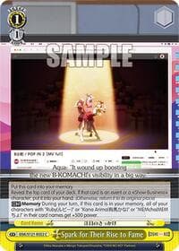 Spark for Their Rise to Fame - [OSHI NO KO] Vol.2 - Weiss Schwarz card