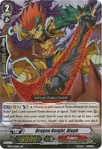 Dragon Knight, Aleph - BT01: Descent of the King of Knights - Cardfight Vanguard card