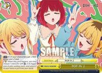 POP IN 2 (RRR) - [OSHI NO KO] Vol.2 - Weiss Schwarz card